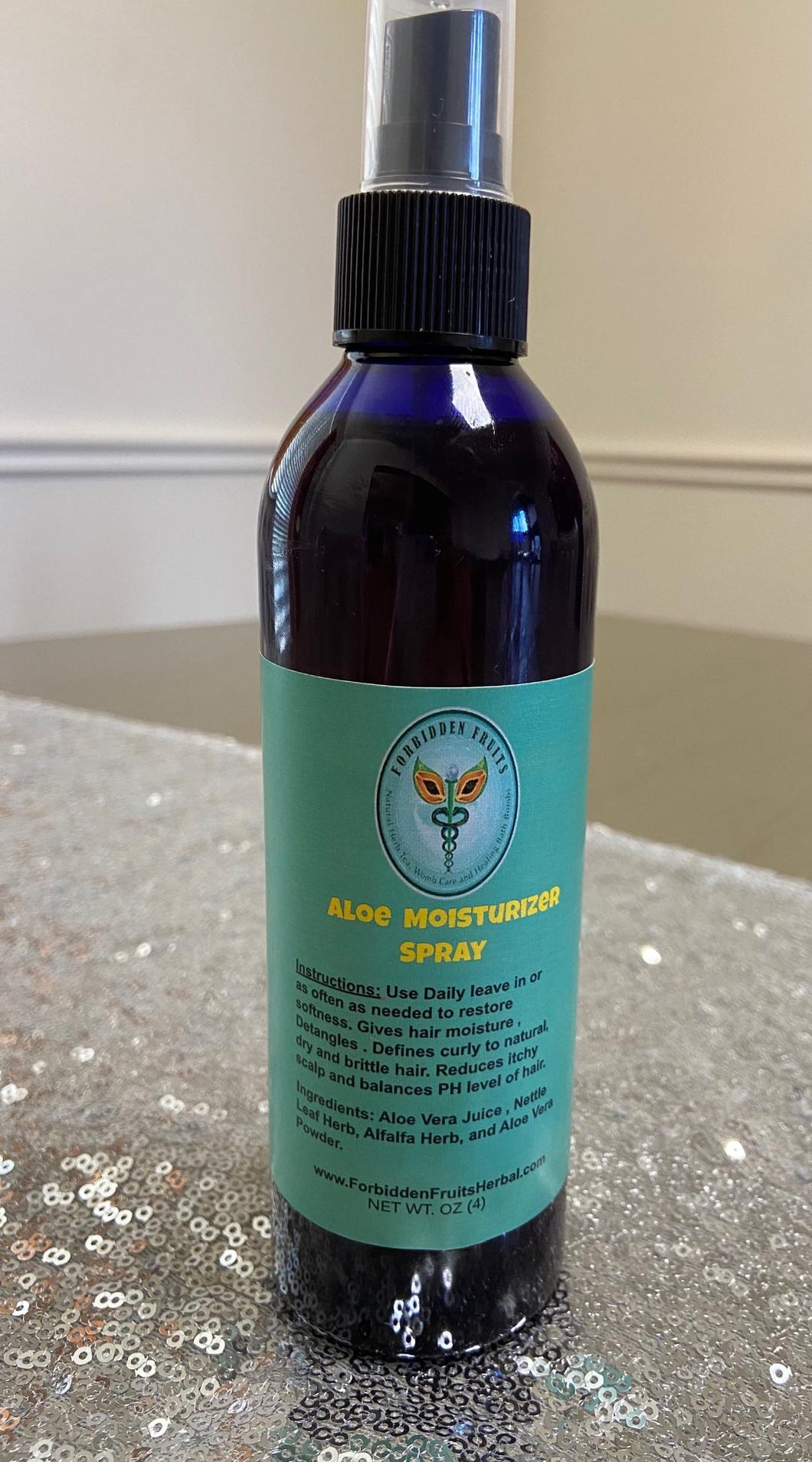 Aloe Moisturizer Oil Spray - Forbidden Fruits Herbal